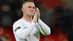 Soccer Football - International Friendly - England v United States - Wembley Stadium, London, Britain - November 15, 2018  England&#039;s Wayne Rooney applauds the fans at the end of the match   Action Images via Reuters/John Sibley