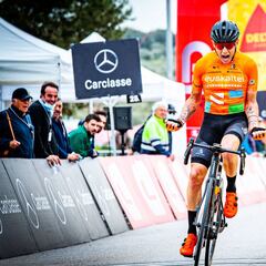 Xabier Mikel Azparren estrena al Euskaltel-Euskadi en Portugal