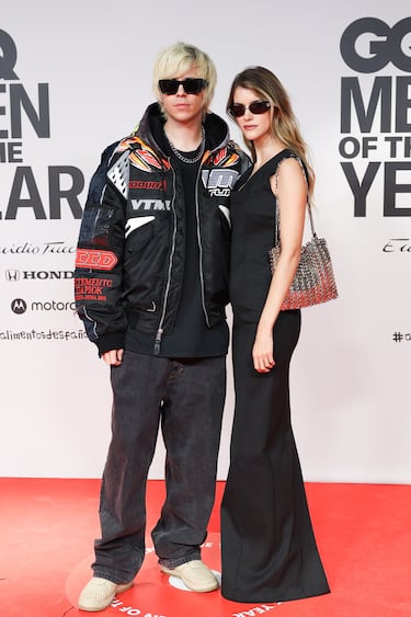 El youtuber y streamer, el Rubius, y su novia Irina Isasia en la gala de premios GQ Hombres del Año 2023.