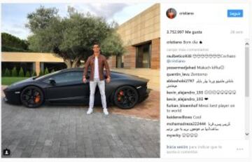 En su Instagram, Ronaldo comparte una mezcla de contenido personal y profesional. Acerca a sus fans a los momentos cotidianos detrás de las cámaras tanto en el campo como fuera de él, compartiendo tanto sus iniciativas empresariales como la relación con su hijo, a través de fotos, videos e Instagram Stories.  