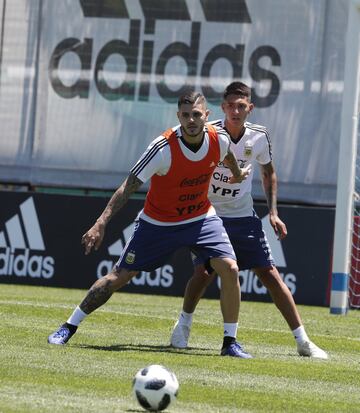 Así fue la práctica de la Selección antes de jugar contra México