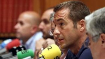 UNIDOS FRENTE A LA LFP. Los directores de los principales programas deportivos del fin de semana se mostraron contrarios al pago del canon.