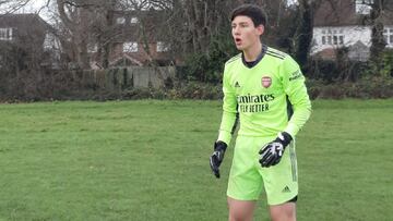 Alexei Rojas, arquero inglés que llega a la Selección Colombia