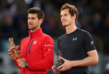 Djokovic wins his second Madrid Open title, the best photos