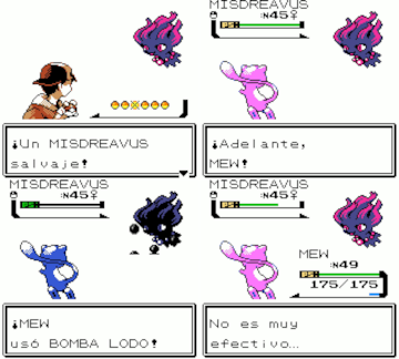 pokemon fantasma veneno mew misdreavus