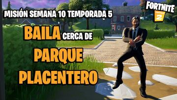 ¿Dónde está Parque Placentero en Fortnite Temporada 5?