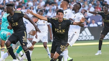 Las posibles alineaciones de LAFC y LA Galaxy para el clásico de El Tráfico