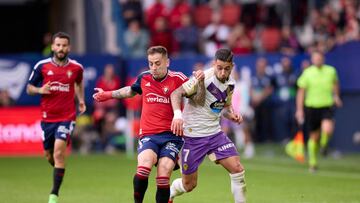 Valladolid - Osasuna: TV, horario y cómo ver LaLiga Santander online