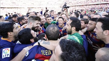 Barça: title-winners on 10 occasions away from home