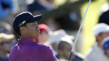 <b>NUEVOS OBJETIVOS. </b>Tiger en el campo de Torrey Pines (California).