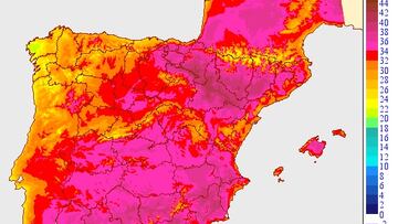 La AEMET apunta “temperaturas inusuales” el fin de semana