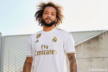 Real Madrid have released their new home strip, which features gold detailing reminiscent of the kit they wore in their LaLiga-winning campaign in 2011/12.