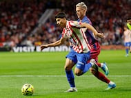 El mediocampista mexicano fue elegido por Diego Simeone para arrancar el partido de este sábado en LaLiga ante el conjunto del Barcelona.