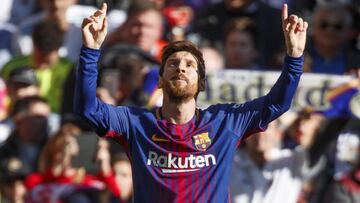 Messi, jugador del Barcelona.