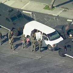 Cuatro víctimas en condición estable tras tiroteo masivo en Los Ángeles