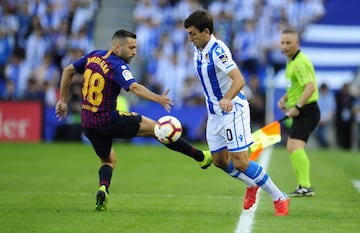 Jordi Alba and Oyarzabal