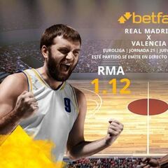 Real Madrid Baloncesto vs. Valencia Basket: horario, TV, estadísticas, clasificación y pronósticos