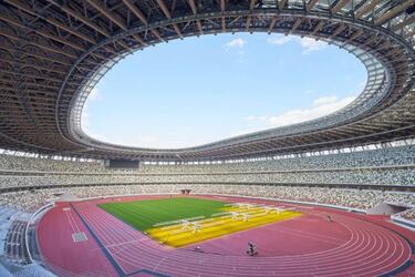 As¨ª es el nuevo estadio ol¨ªmpico de los Juegos de Tokio 2020