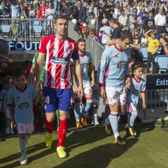 Celta-Atlético en imágenes