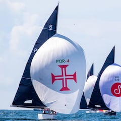 El ‘Dix Août’ y el ‘Seljm’, primeros líderes en la Regata Rey Juan Carlos I El Corte Inglés Máster