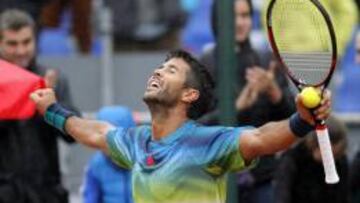 Verdasco celebra su victoria. 