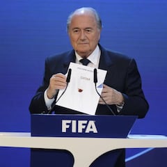 Blatter critica las candidaturas conjuntas a la Copa del Mundo