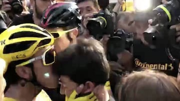 Egan Bernal y su hermano