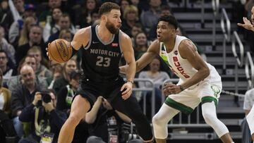 Bucks-Pistons: Antetokounmpo inicia su camino por el cetro