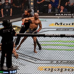 Golpe de autoridad de Usman: noquea a Masvidal en el UFC 261