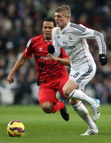 Toni Kroos y Timothée Kolodziejczak.