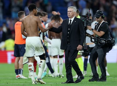 Bellingham, Ancelotti y la pastilla de jabón