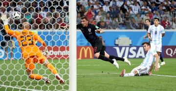 Mario Mandzukic and Nicolás Tagliafico.