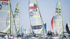 La competencia se desarrolla en la bah&iacute;a de Biscayne.