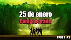 Códigos Free Fire de hoy 25 de enero de 2022; todas las recompensas gratis