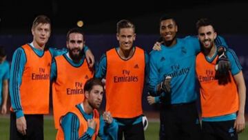 Ramos se entrenó a tope y podrá jugar la final ante el Gremio