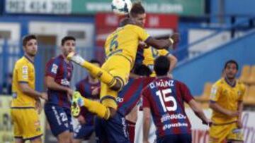 Instante del partido.