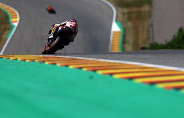 Las mejores imágenes de la pole de Bagnaia en Alemania