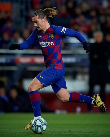 Antoine Griezmann, delantero centro del Barcelona 