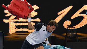 Pablo Carre?o pierde contra Nishikori e insulta al juez de silla: "Hijo de puta, cabr車n"