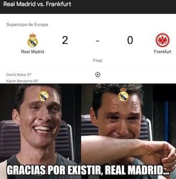 Los memes más divertidos de la Supercopa de Europa