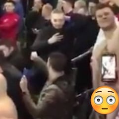 En Dortmund hacía 5º, pero a él le daba igual: ¡Se quedó desnudo!