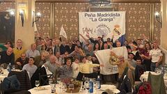 La Peña Madridista de La Granja celebró sus Bodas de Plata con una gran cena.