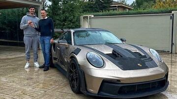 Real Madrid’s Belgian goalkeeper has had some very personalised aspects to his new Porsche 992 GT3 RS which will impress some.