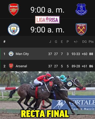 La tensión de las últimas jornadas, protagonista de los memes