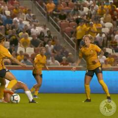 El regate de Vero Boquete que levantó a su público en Utah