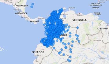 Mapa de casos y muertes por coronavirus por departamentos en Colombia: hoy, 6 de junio