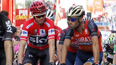 Froome y Nibali daban ejemplo