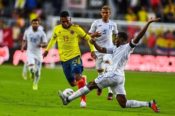 La Selección Colombia venció 2-1 a Honduras en amistoso disputado en Fort Lauderdale con goles de Juan Fernando Quintero y Andrés Colorado. Kervin Arriaga anotó para el equipo del Bolillo Gómez.