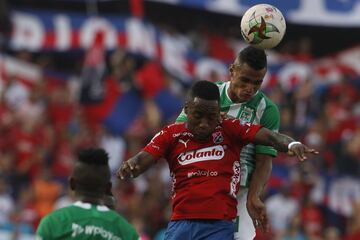 Los goles de Nacional fueron marcados por Pablo Cepellini y Yerson Candelo. Por el DIM anotaron Germán Cano y Elvis Perlaza.