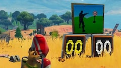 Fortnite Battle Royale: Consigue una puntuación de 3 o más en galerías de tiro distintas